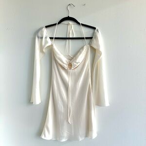 cream minidress women’s small/xsmall